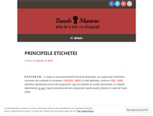 Tablet Screenshot of bunele-maniere.com
